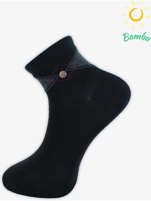 Pro Capoeıra Bamboo Patik Yazlık Pamuklu Rahat Erkek Çorabı 12'li