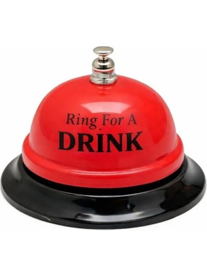 Pembe Tilki Ring For Drink Mini Masa Zili Yok