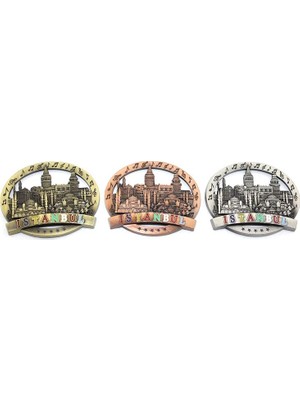 Mudanis Istanbul Temalı Metal Magnet ALK3329