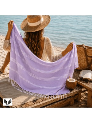 Pega Sultan Peştamal 90x170 cm %100 Koton Plaj Havlusu