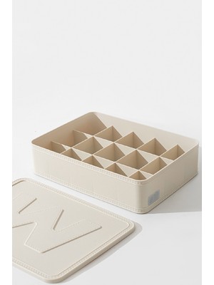 Kapaklı Düzenleyici Saklama Kutusu – 32 x 23 x 8 cm