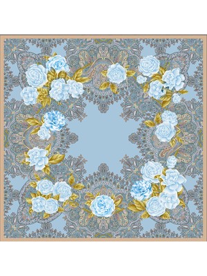 Deserto Fashion İPEK TWİLL EŞARP 2026 Avantgarde serisi Çift Taraflı  %100 İpek   90x90