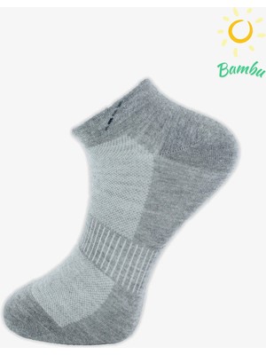 Pro Tekvando Bamboo Patik Yazlık Pamuklu Rahat Erkek Çorabı 12'li