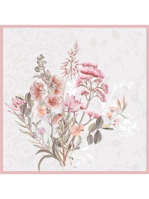 Deserto Fashion İPEK SATEN EŞARP 2026 Avantgarde serisi  %100 İpek  90x90