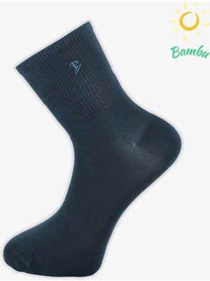 Pro Ampute Bamboo Patik Yazlık Pamuklu Rahat Erkek Çorabı 12'li