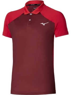 Mizuno Stargazer Polo Erkek Tişört Kırmızı