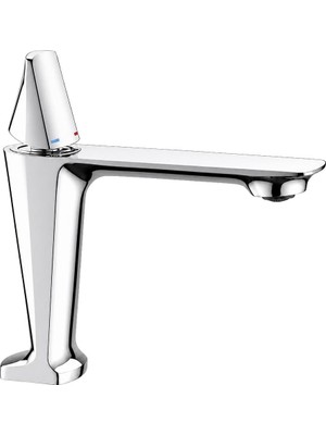 Dellora Vıta Kısa Lavabo Bataryası Parlak Krom
