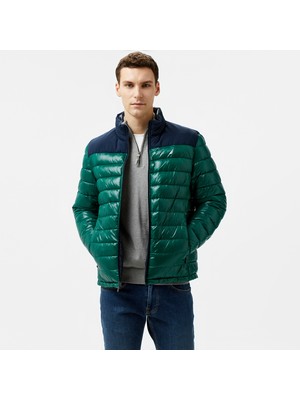 Nautica Erkek Yeşil/lacivert Çift Taraflı Mont