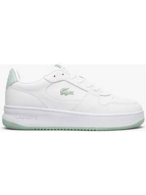 Lacoste Erkek Beyaz Sneaker Spor Ayakkabı 44 Numaralı Regular Kalıp ile Konforlu Kullanım