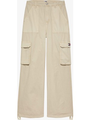 Tommy Hilfiger Tommy Jeans Kadın Bej Pantolon