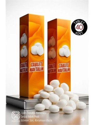 Kentex Mey Ithalat® Tablet Naftalin: Güvelere Karşı Kesin Çözüm, Gardıroplarınızın Koruyucu Kalkanı 40 Adet