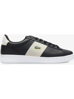 Lacoste Erkek Siyah Spor Ayakkabı Regular Kalıp ile Taban Tipi Sneaker