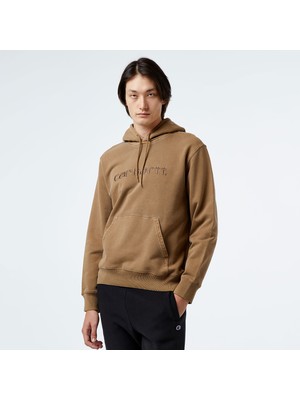 Carhartt Wıp Duster Erkek Kahverengi Hoodie