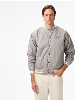 The Hundreds Slant Sports Erkek Gri Ceket