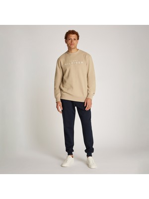 Tommy Hilfiger Erkek Haki Sweatshirt