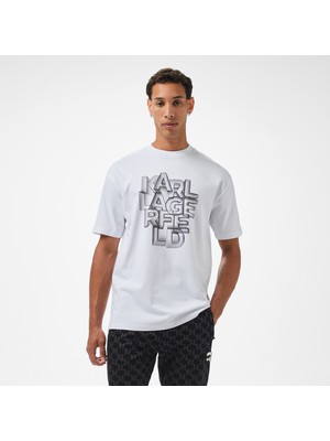 Karl Lagerfeld Erkek Renkli T-Shirt