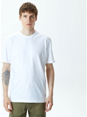 Alpha Industries Alpha Ma-1 Unisex Beyaz T-Shirt