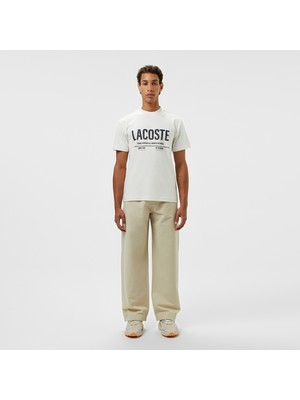 Lacoste Erkek Relaxed Fit Bej Pantolon