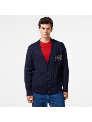 Tommy Hilfiger Erkek Mavi Triko