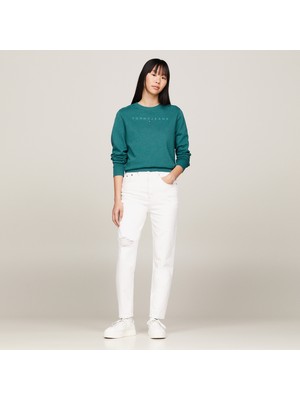 Tommy Hilfiger Kadın Mavi Pantolon