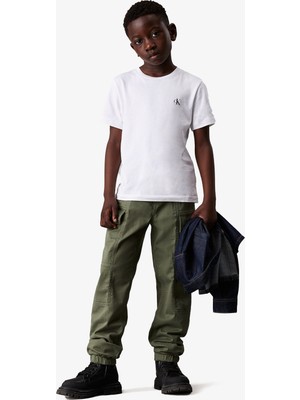 Calvin Klein Çocuk Yeşil Pantolon