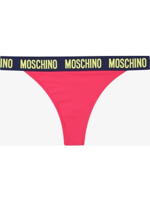 Moschino Kadın Pembe Bikini Altı