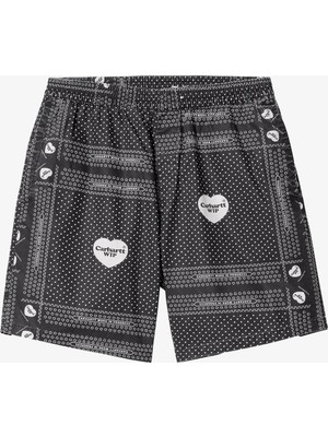 Carhartt Wıp Heart Bandana Short Erkek Siyah Şort