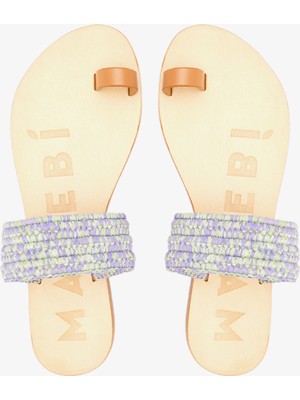 Manebi Kadın Mavi Sneaker