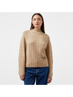 Tommy Hilfiger Kadın Bej Triko