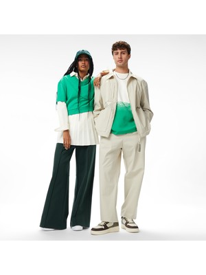 Lacoste x House Of Superstep Slim Fit Erkek Bej Pantolon