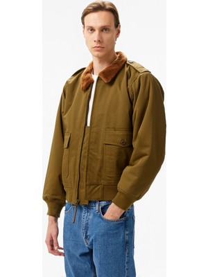 Alpha Industries 1940S B-10 Flight Unisex Yeşil Ceket