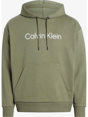 Calvin Klein Erkek Yeşil Sweatshirt