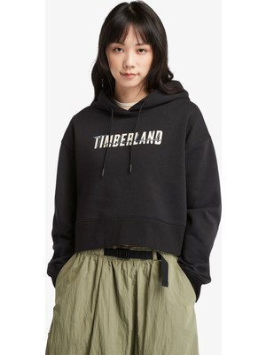 Timberland Brushed Back Kadın Siyah Hoodie