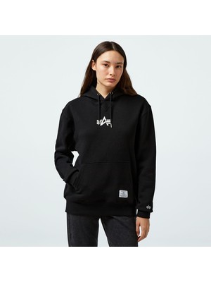 Alpha Industries Born Of Purpose Unisex Siyah Sweatshirt