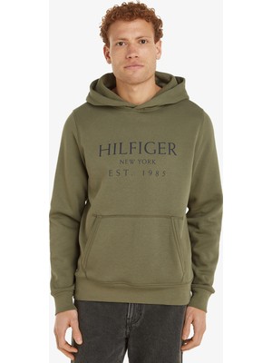 Tommy Hilfiger Erkek Yeşil Sweatshirt