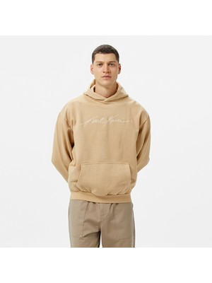 Karl Kani Og Eagle Print Os Erkek Gri Hoodie