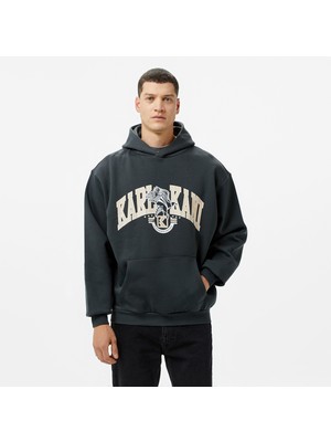 Karl Kani Serif Burnout Erkek Krem T-Shirt
