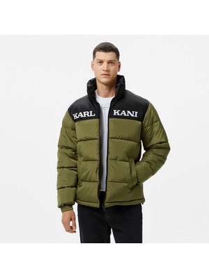 Karl Kani Retro Essential Puffer Erkek Yeşil Ceket