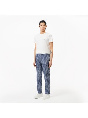 Lacoste Erkek Regular Fit Monogram Lacivert Eşofman Altı