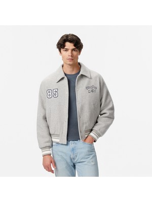 Tommy Hilfiger Erkek Gri Mont