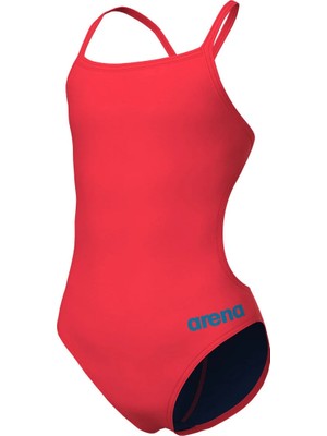 Arena W Team Swimsuit Challenge Solid Kadın Yüzücü Mayosu 004766300 Pembe