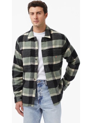 Dickies Plaid Coaling Erkek Yeşil Gömlek