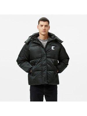 Karl Kani Og Os Puffer Kadın Siyah Mont
