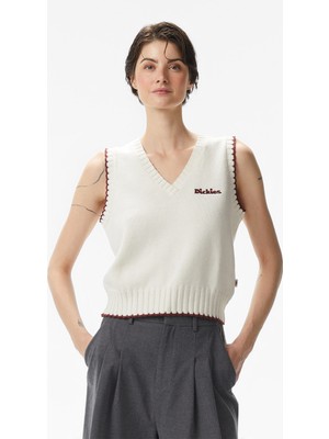Dickies Slayden Kadın Beyaz T-Shirt