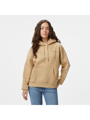Guess Kadın Bej Sweatshirt