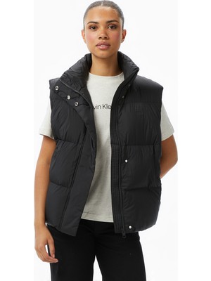 Tommy Hilfiger Modern Down Regular Kadın Siyah Yelek