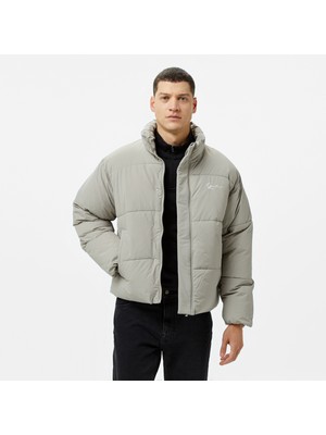 Karl Kani Small Signature Puffer Erkek Gri Ceket