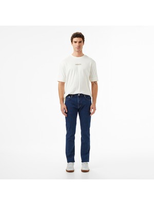 Lacoste Erkek Lacivert Jean Pantolon