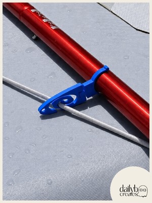 Dailyboo Creates Sup/kano Kürek Sabitleme Aparatı 2'li Set -Paddle Board Kürek Tutucu Klips-Kayma Önleyici Kürek Aksesuarı