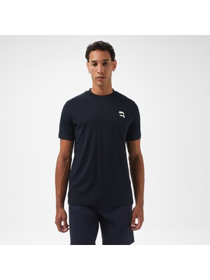 Karl Lagerfeld Erkek Mavi T-Shirt
